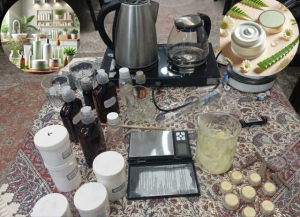 برگزاری موفق کلاس ساخت ((کرم گیاهی ضدلک)) در تاریخ ۲۵ آبان با حضور پرشور و استقبال هنرجویان