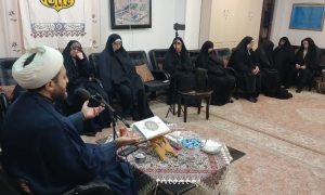 گزارش برگزاری چهارمین محفل استغاثه به امام زمان عجل الله تعالی فرجه الشریف در روز دوشنبه 6 بهمن ماه 1404