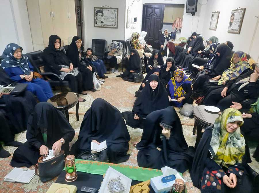 برگزاری مراسم اولین سالگرد آیت الله شهید رئیسی و سایر شهدای خدمت 