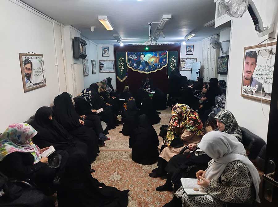 برگزاری مراسم اولین سالگرد آیت الله شهید رئیسی و سایر شهدای خدمت 