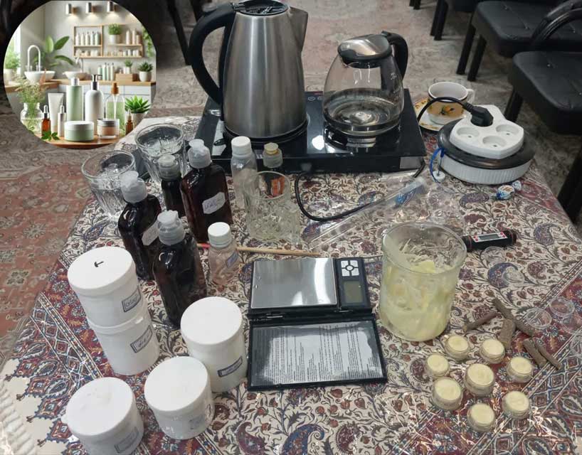 ساخت کرم های گیاهی